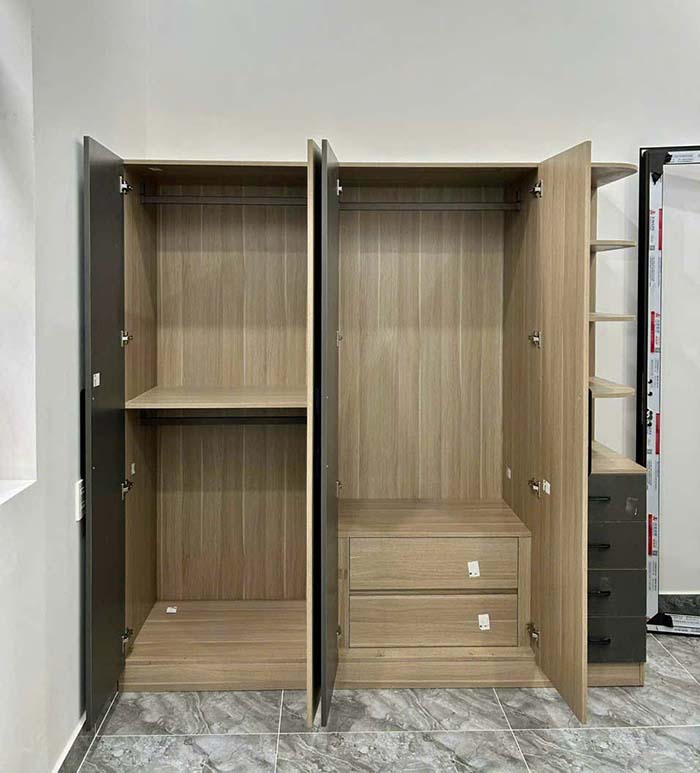 Gia công tủ gỗ theo yêu cầu